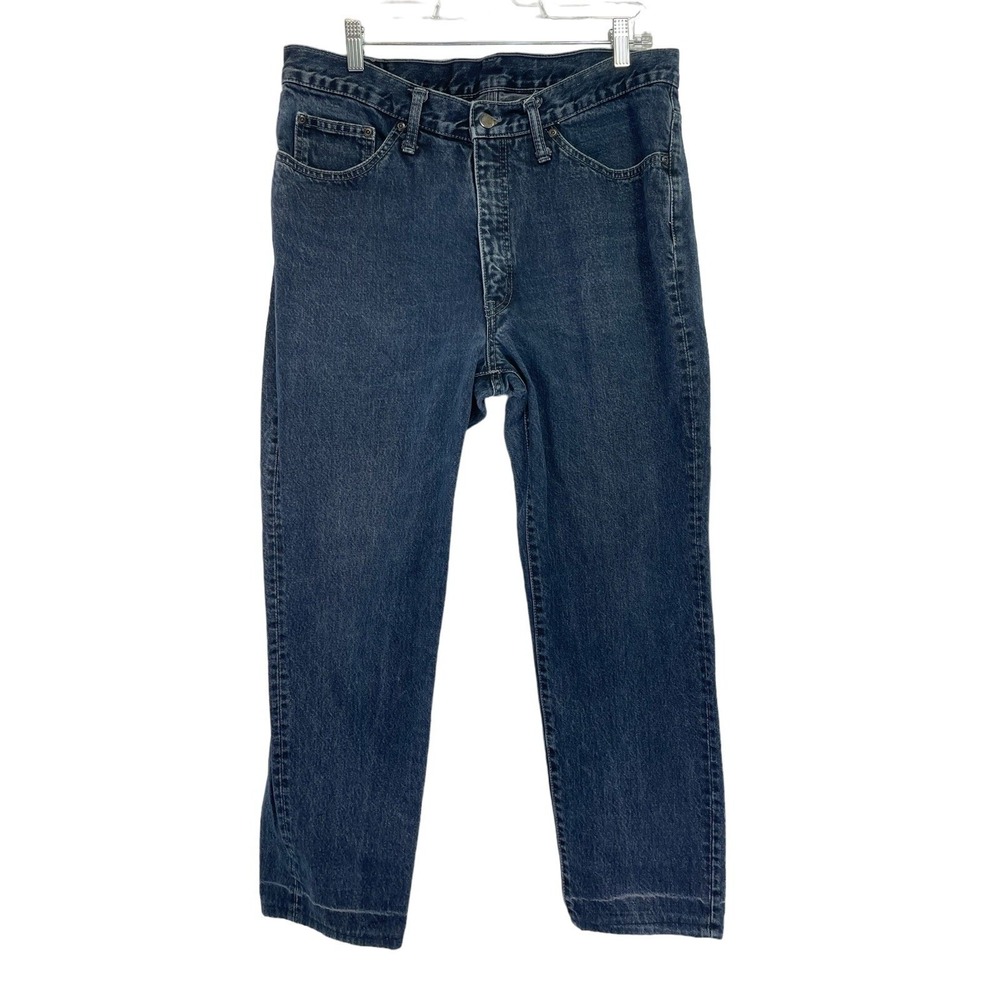 CODE BLEU JAPAN Sz 36x28 Denim Blue Jeans‎ (GG4) Vintage